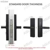 Smart Lock Aisuo M4 TT Electronic Lock Bluetooth Smart Door verrouillage d'empreinte digitale Card IC Carte Smart Home WX