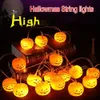 lichten string batterij pompoen Halloween bediende 16 LED 3.8m Hallowmas Holiday Christmas Party Garden Decoratie Lantaarns Licht