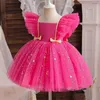 Robes de fille 12m bébé fille Noël robe de fête verte