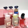 Perfume Heart Six-pièce Set 7,5 ml Le reste de sa vie est un rouge rid Love Love Jade Dragon Tea Fragrance My Way Love / Quicks Sand Version Suzhou Peony Invite Livrot