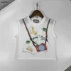 Beliebte Baby Tracksuits Jungen Sommer Set Kids Designer Kleidung Größe 90-150 cm Kamera Zoo Muster Druckhülsen und Shorts 24may 24may