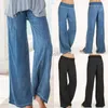 Women's Pants Capris Large 3XS-10XL 2024 Autumn/Winter Womens Casual Pants Thin Jeans Loose Wide Leg Trousers 9XL 8XL 7XL 6XL 5XL 4XL 3XLL2405