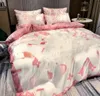 Copertura per trapunta di qualità Lavatta biancheria da letto di cotone lavata Four Seasons Single Student Dormitory Quilt