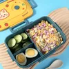 Boîtes à lunch Sacs Boîte à lunch bento mignon pour enfants Femmes Femmes