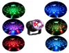 Luci a LED in fase laser portatili RGB Seven Modalità illuminazione natalizia Mini DJ laser con telecomando per la lampada proiettore del club di feste 8120246