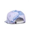 Ball Caps Wysokiej jakości Lotus Liść 3D druk hip hopowy mężczyźni kobiety Snapback bawełniane gorros