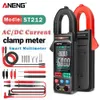 ANENG ST212 DC/AC -ström Digital Clamp Meter 6000 räknar 400A amp Multimeter stor färgskärmspänningstestare bil HZ NCV OHM 240508