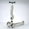 Trois enfants dans un scooter Multi-fonctionnels Foot Walking Tool pour une voiture de patinage pour bébé de 3 à 9 ans