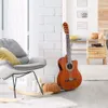 Winzz AC309CE 39 بوصة Cutaway Nylon-String Classical Electric Guitar Build Kit Tressons على الإنترنت-مثالية للمبتدئين واللاعبين ذوي الخبرة