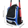 Outdoor Bags Baseball & Softball Bag Backpack For Youth Boys And Adult With Fence Hook Hold 2 Tee Ball Bats Batting Glove Gear RuckSack