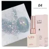 15ml Pink Glitter Aurora Gel Polish Opal Nail UV Soak Off Varnish Sparking Semipermanent Art Manicure 240509