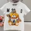 Sommer neuer runder Nackenpullover Kinder Kleidung Eltern-Kind Teddy Bear T-Shirt Mode Baumwolle kurzärmeliges Paar T-Shirts Frauen Herren Kleidung Familie CSD2405092