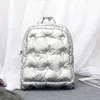 Schulbeutel Frauen Rucksack Mode Winter Space Pad Baumwollfeder Down Schulter großer Kapazitätsdesign -Studententasche