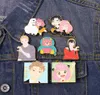 Spy X Family ENAMEL PIN ANIME BROOCH BADGE CARTON METAL FEMMES039S ACCESSOIRES ENFANTS PIN BACKPACK CAT