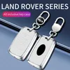Bilnyckel Zinklegering+läderbilsnyckelfodral för Land Rover Range Rover Sport Evoque Velar Discovery 5 Jaguar XE XF F-PACE A9 A8 A9 X8 XJ T240509
