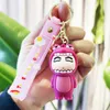 Dessin animé Anime Nouveau porte-clés Pendre Cartoon Trendy Street Dance Boy Doll Car Couple Couple de porte-clés Pendant