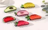 Korea acryl fruit groenten aardbei watermeloen avocado haar clips klauwen klauwen haaien clip haargrijp hoofdtooi voor vrouwen meisjes T2202454013
