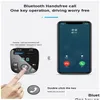 Kit de voiture Bluetooth Hands - Compatible avec le chargeur de carte du joueur d'émetteur de 5,0 FM Fast QC3.0 Deux bouchons USB Drop livraison mobiles MOT DHL0H