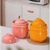Bouteilles de rangement ménage GRAND JAR KIMCHI Scellant avec couverture Pickle Sour Pot Jingdezhen Céramic Food Food Container Multifonctional Kitchen
