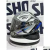 Capacetes de motocicleta shoei x14 capacete x-quarteen yzf-r1m edição especial sier fl face racing casco de motocicleta entrega mobi dhjrg