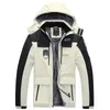 Men's Jackets Size 8XL Winter Warm Thick Waterproof Men Streetwear Parkas Coats Outwear Windproof Hat Snow Overcoat Clothes Plus