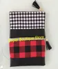 Anpassa Buffalo Plaid Makeup Bag God kvalitet 2 färger redo att skicka i lagerkopplingar Kosmetisk väska Kvinnor Koppling Whole6645856