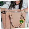 Keychains Lonyards plantes vertes porteurs de couverture pour filles sobres de sac de cadeaux fournit