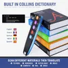 Collins Dictionary Scanner Translator Pen - Nuovo dispositivo di traduttore di voce digitale con text fonetico multilingua, scansionare e tradurre facilmente le parole inglesi