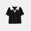 T-Shirts Sommermädchen Polo-Hemd Kurzärmeled Top Childrens Mode Childrens T-Shirt Jugendschule T-Shirt Baby Kleidung 1-10TL2405