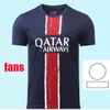 2024 2025 Maillot de Foot Mbappe Maglie da calcio a casa Terza Hakimi Beraldo Shirt da calcio 24 2025 Hommes Enfants Men Kit Kit Lee Kang in Zaire-Emery