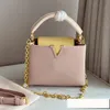 Luis Vuittons Bags Viton Lvity Women LVSE Tote Designer CowHide Hands sacs Purse Capucines BB Gold Chains accessoires de quincaillerie Sac à bandoulière Michael Kadar Wallet