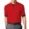 Chemises habillées pour hommes Spring Summer Tendance Fashion Fashion Clans Business Casual Polo Casual Polo.D240427