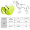 Dog Apparel Reflective Vest Keep Dogs Safe Walking Night Running High Visibility Jacket Pets Fluorescent Color Clothes Pet Coat