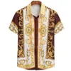 Hawaiian Real Betis Mens Shirts Vêtements surdimensionnés Marque Islam arabe du milieu-orient