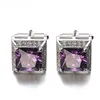 Couchettes à chaud Vente à chaud en zircon de bouffées de manchette de luxe Crystal Moudin Cuffle Box Mens Gift Box Gemstones Q240508