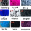 Casual Dresses Ostrich Feather Dress Natural Strapless Chest Wrap For Party Wedding Furry 2024 Ärmlösa lyxkvinnor Long 210714