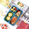 お弁当箱バッグベントランチボックス食事準備コンテナ子供向けの再利用可能な食品保管容器耐久性無料