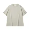 T-shirts masculins Sycpman 300Grams 10.58 oz surdimensionné en vrac lourd Coton Couleur de couleur Solide épaule courte t-shirt SEVE Men pour l'été H240508