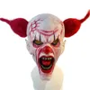 Maschere per feste New Halloween Long Hair Joker Mask Maschera Latex Testa di realizzazione di realtà Show cosplay Q240508
