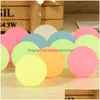 Favor de festa 100pcs alto bola de borracha de salto alto luminoso pequeno pinata preenchimentos infantis saco de brinquedo brilho no parto escuro Drop Home Gar Dhuwj