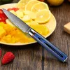 Damascus Caring News 3,5 -дюймовый профессиональный японский нож для японского ножа синий g10 ultra rouck fruit frunt carving cut witchen cut cut