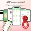 Autres articles de beauté de santé Rose-Toy Bluetooth App Penis Pinis Ring Cockring Vibrator pour hommes Lock Mâle de bite masculine Rings Détolez l'éjaculation S pour le couple Y240503