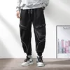 Pantalon pour hommes Single Mens Cargo Men 2024 Techwear Fashion Coton Pockets Hip Hop Joggeurs Baggy