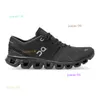 Cloud Cloud Casual Shoes 2024 Designer Mens Running QC Clouds Sneakers Federer Workout and Cross Training Shoe Ash Black Gris Blue Men Femmes S