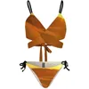 Dames badmode sexy bikini's set vrouwen gouden woestijn bikini zwempak duinen zonsondergang landschap zwem surf tweedelige stijlvolle zwempakken