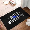 Ковры Sport Splip Non Slip Rug Goodormat Kitchen Mate просто подметать его керлинг белый голубой ковер прихожая приветственный декор