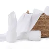 Serviette de luxe Baignoire blanche peigned coton serviettes El qualité absorbante pour la maison
