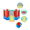 Bounce House Inflables Bouncer With Slide for Kids The Playhouse Theatre Outdoor Indoor Jumping Castle con Skower Pentagon Trampoline Trampoline Moonwalk Jumper