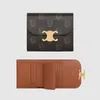 Wallet designer bags leather zipper multicolour purses designer woman handbag ava Porte Monnaie card holder wallets clutch shoulder bag flap te057 H4