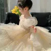 女の子のドレス夏の女の赤ちゃんドレス温度プリンセスドレス